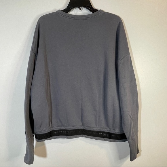 Under Armour PROJECT ROCK CHARGED GRAY FLEECE LS SWEATER XL - Picture 3 of 7